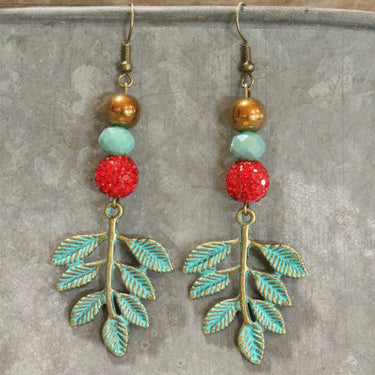 Sweet Cherry Dangle Earrings